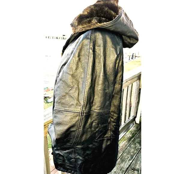 Leather Jacket, Luxurious Quality, Leather Reversible Jacket. - Picture 4 of 13
